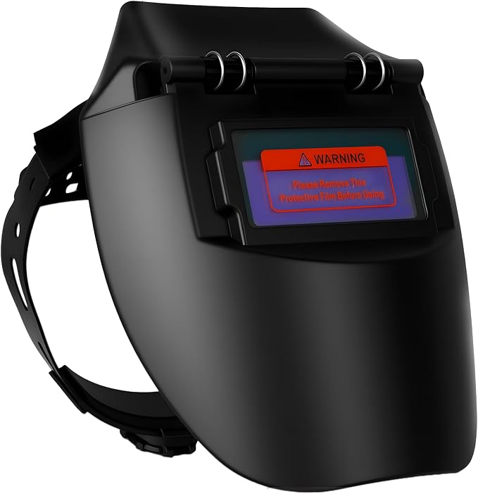 Selbstverdunkelnder Solar-schweißhelm, Schweißermaske Din 4/9-13, Uv-/ir-schutz, Schleif- Und Wig-/mig-schweißmodus, Leicht Mit Schwammpolsterung, Einstellbare Empfindlichkeit