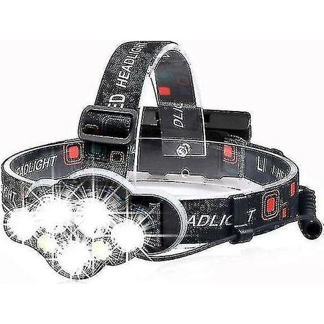 Stirnlampe – 40.000 Lumen – Wasserdicht – Usb-aufladbar – Für Outdoor-aktivitäten Wie Wandern Und Camping – 1 Stück