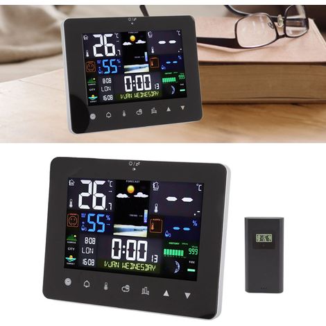 [weather Station] [thermometer-hygrometer Station] [home Office Model] [wireless Sensor Meter]