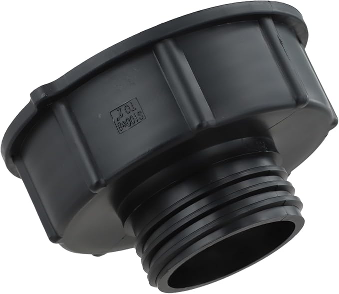 100 Mm Auf 60 Mm Kunststoff-ibc-tankadapter, S100/s60 Reduzierstück Für Tonnen-containeranschluss, Einfache Montage (grobgewinde)
