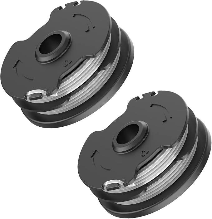 Set Mit 2 Ersatzspulen, Kompatibel Mit Parkside Lidl Prta 20-li C3 A1b2 Prt 550 A1 A3 Prt 300 A1. Ersatzteile Für Rasentrimmer.