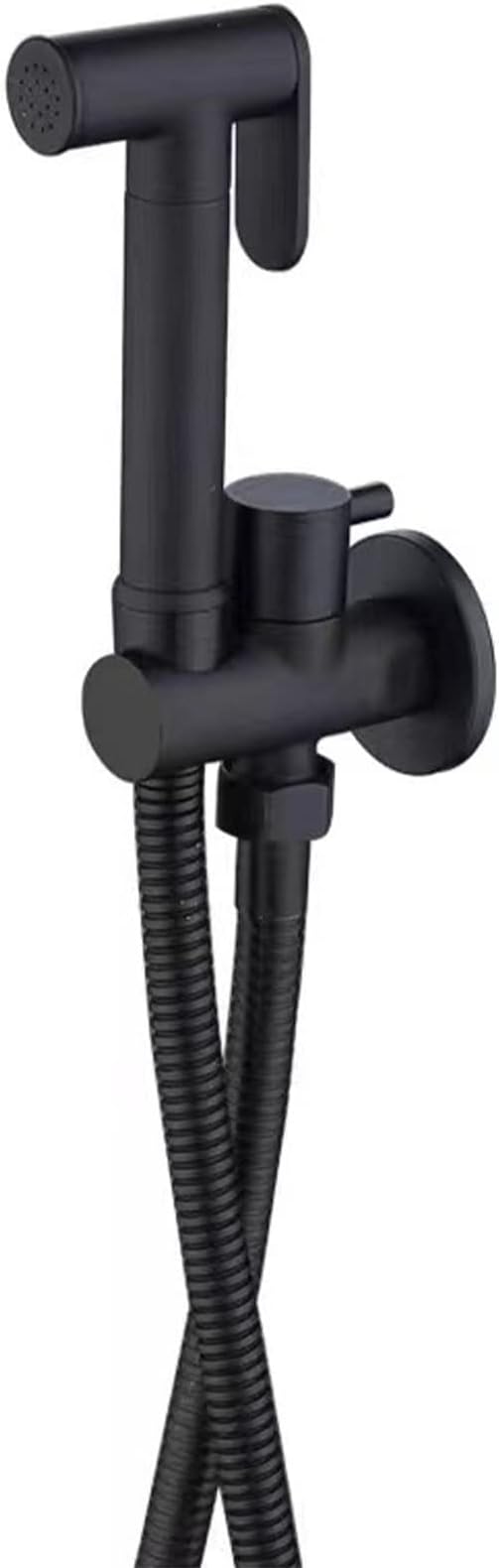 Bidet-sprühgerät-set Mit Schlauch Und Wandhalterung, Schwarz, Tragbares Kaltwasser-bidet-sprühgerät Aus Messing Für Die Tägliche Persönliche Hygiene Und Reinigung