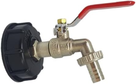 Ibc-tankadapter Für Ibc-container Mit 1/2"-schlauchanschluss, Grobgewindeadapter