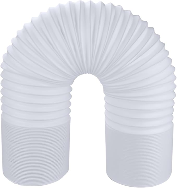 Abluftschlauch Für Tragbare Klimaanlagen, 15 Cm Durchmesser, 2 M Länge, Weiß, Pp, Schlauch, 1 Stück