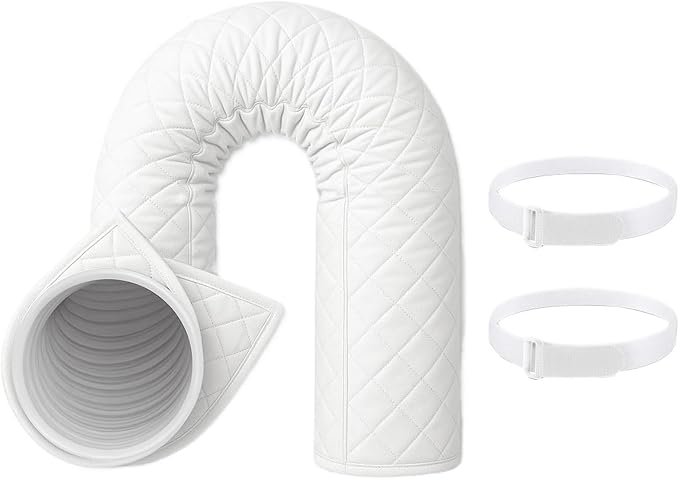 Isolierhülle Für Tragbare Klimaanlagenschläuche – Wärmedämmschlauch Oxford-gewebe, 150 × 52 Cm, Passend Für Schläuche Mit 12,7 Und 15 Cm Durchmesser, Mit Gurten, Für Wohnungen, Arbeitsplätze Und Kell