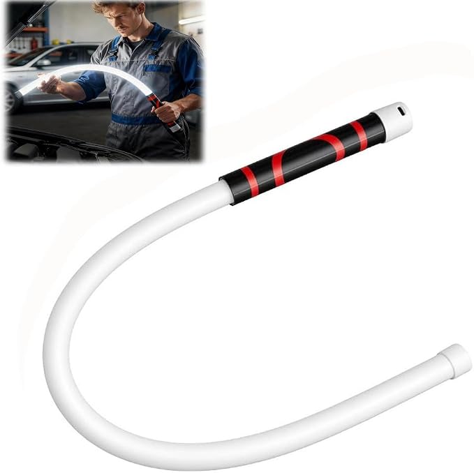 Flexibler Led-lichtstab, 27 Zoll Lange, Wiederaufladbare Arbeitsleuchte Mit 800 Lumen, 3 Helligkeitsstufen, Faltbare Taschenlampe Für Autoreparaturen, Mechanische Inspektionen Und