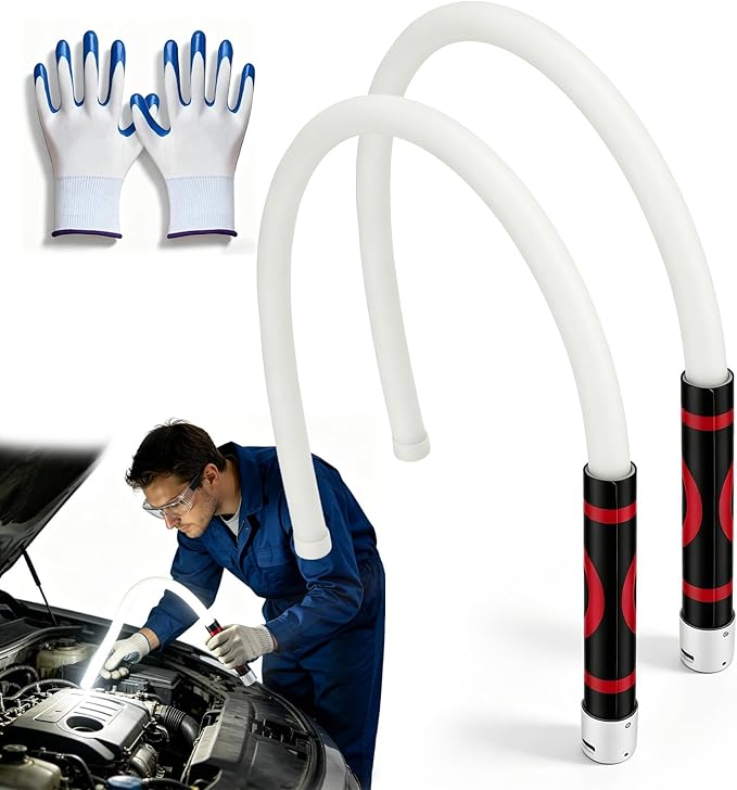 Flexible Led-arbeitsleuchte – Magnetische Taschenlampe – 76 Cm Flexibler Stiel – 360° Biegsam – Für Inspektionen In Beengten Räumen, Werkstatt- Und Notbeleuchtung – Usb-c-schnellladung – 2
