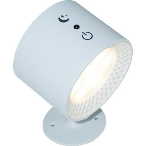 Batteriebetriebene Wandleuchte, Wandlampe Für Den Innenbereich, Wiederaufladbare Led-wandleuchte, Touch-bedienung, 360° Drehbar, Mit Fernbedienung Und 3 Farben