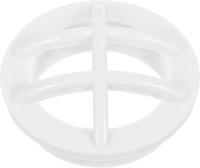 Fenical Professional Wand-einlaufarmatur Für Schwimmbecken Aus Weißem Abs, Austauschbares 1,5"-sicherheitssieb Für Die Rücklaufleitung, Zuverlässiges Und Robustes Schwimmbadzubehör
