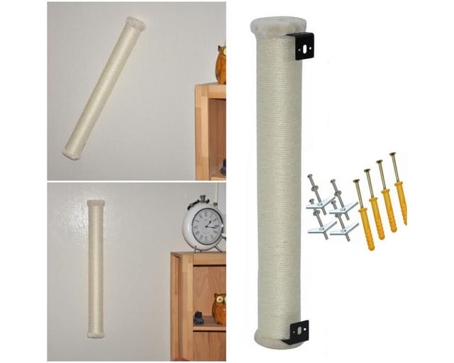 nanook Ersatz-Kratzbaumstamm Katzen Kratzstamm 80 cm - Wandmontage