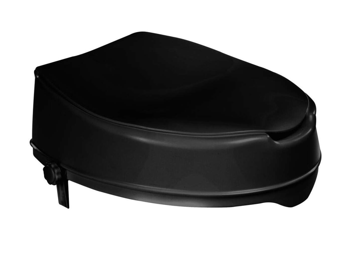 Sapho Ridder - Handicap Toilettensitzaufsatz, Erhöhung 100 Mm, Schwarz A0071010