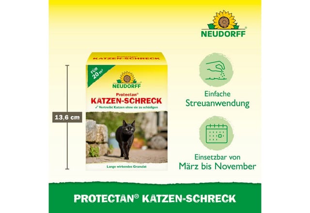 Neudorff Vergrämungsmittel Protectan Katzen-Schreck, 200 g, 200 g