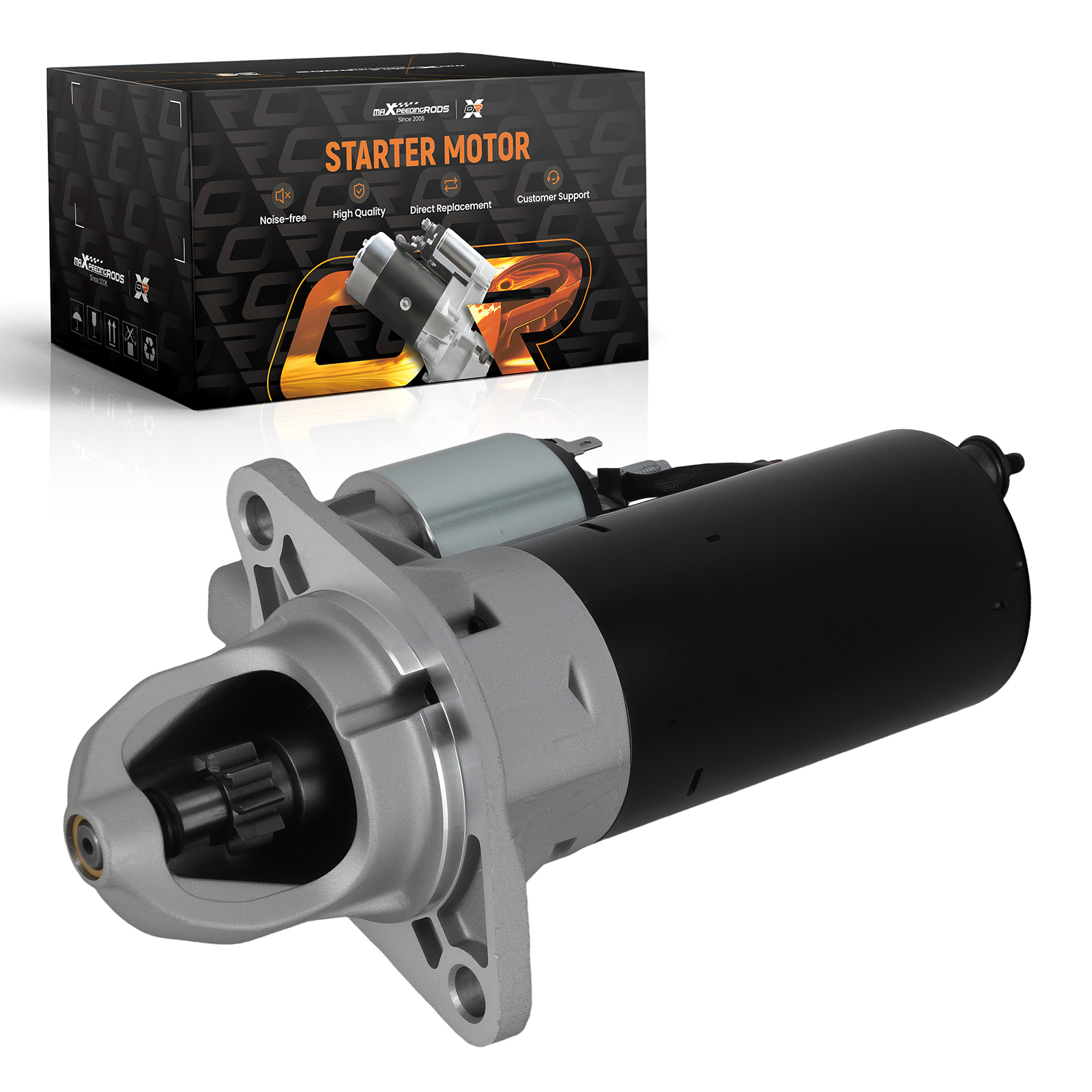 Anlasser 1,7kw For Vw Transporter Iii 1.6l 1.7l Diesel 17068 12v 9 Zähne