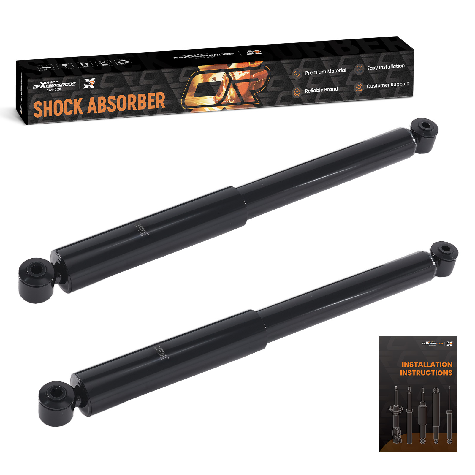 2x Stoßdämpfer Gasdruck Hinterachse For Vw Amarok S7a S7b Agd 2010-25 2h0513029j