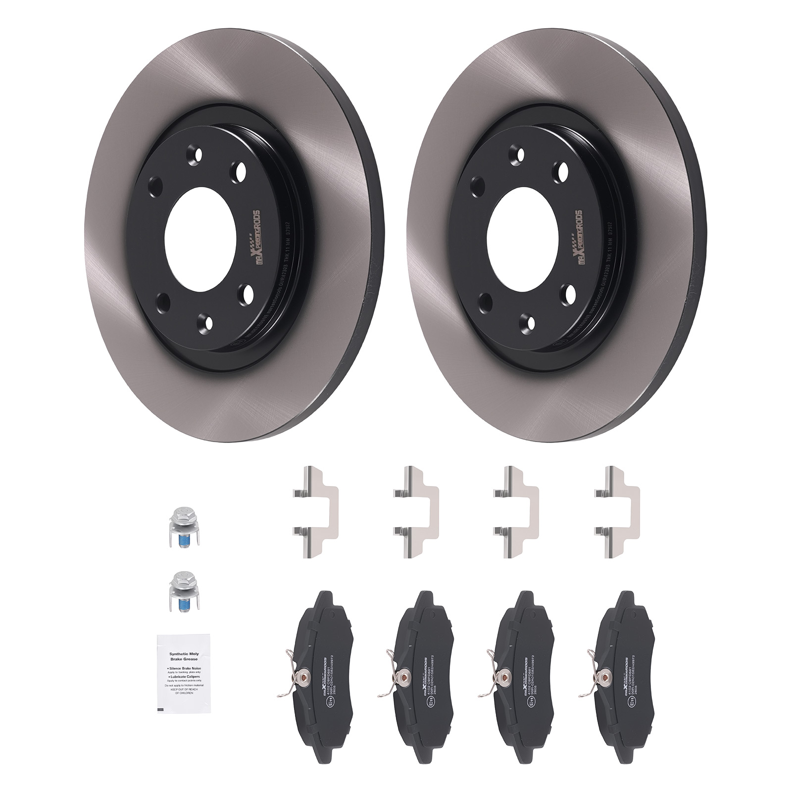 Bremsscheiben Bremsbeläge Vorne For Citroën C3 C2 C2 Enterprise 1.1 1.4 1.4 Hdi