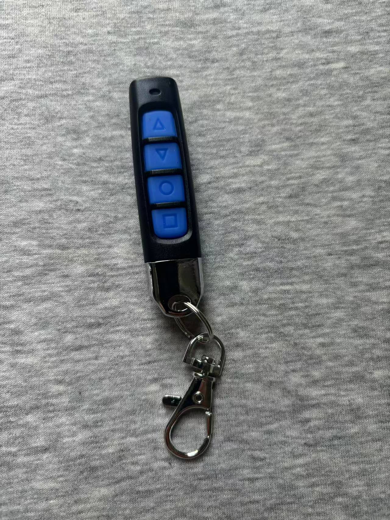 433-mhz-kopierfernbedienung Für Elektrische Garagentore, Schwarzes Gehäuse Mit Blauer Pfeiltaste, Serie 330