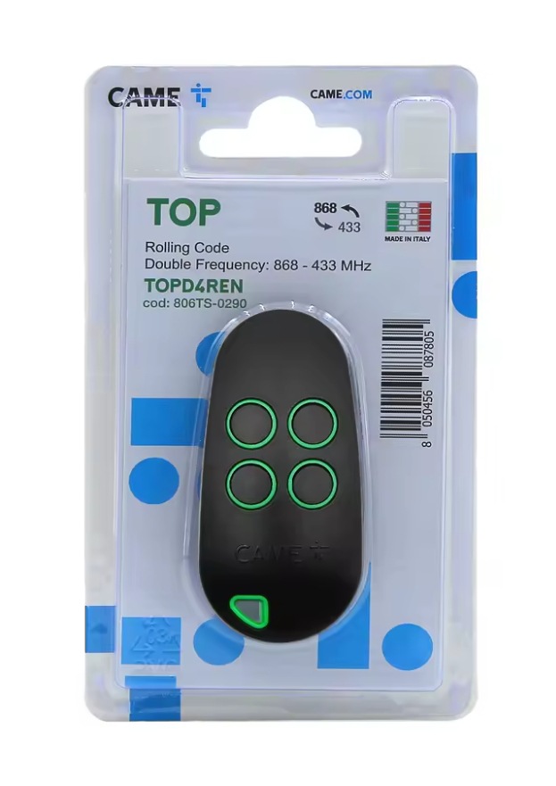 Topd4ren Garagentor-fernbedienung 433,92 Mhz / 868,35 Mhz 806ts-0290 4 Tasten