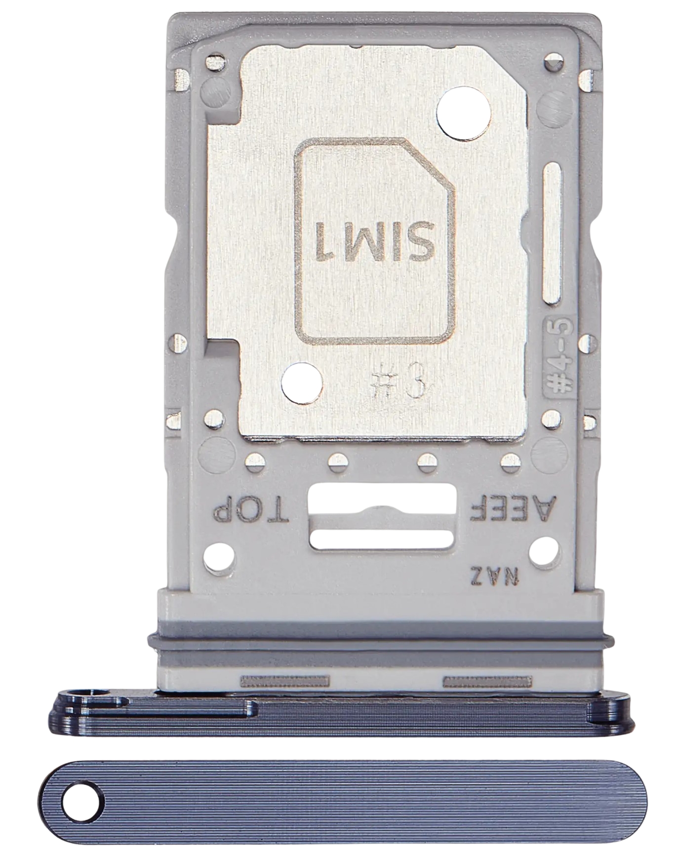 Sim-kartenfach Für Samsung Galaxy A55 (sm-a556), Marineblau