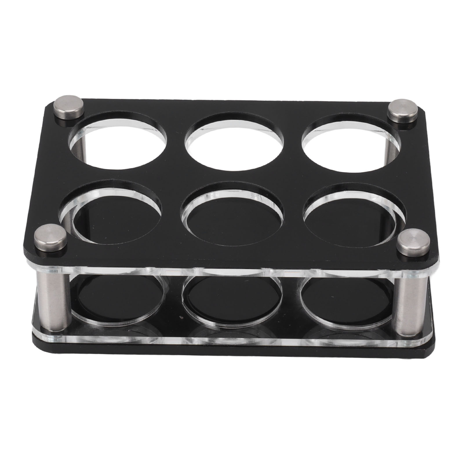 Acryl-weinflaschenhalter, Dekorativer, Stoßfester Ständer Für Zuhause, Bar, Kombinierter Glashalter (2x3 Bis 6 Stück).