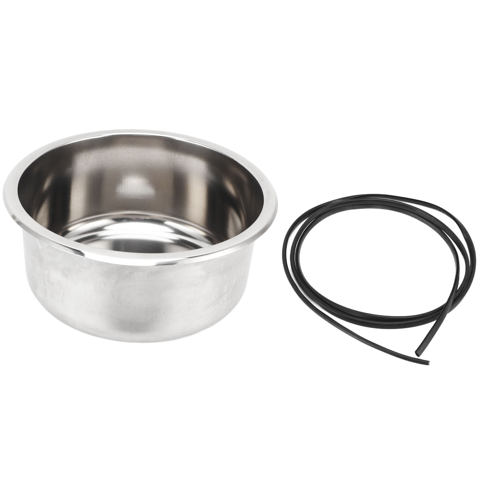 Rundes Spülbecken Aus Edelstahl 295, 130 X 304 Mm, Rostbeständig, Großes Fassungsvermögen, Für Yachten Und Wohnmobile.