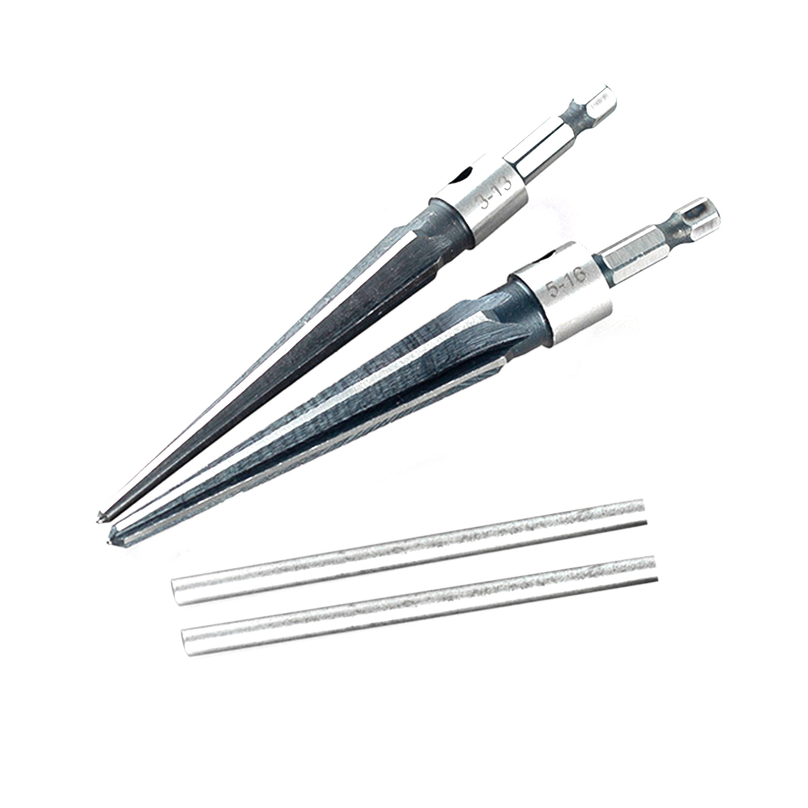 Handreibahle, 5-teiliges Konisches (3-13 Mm & 5-16 Mm) Stegbolzenloch-bohrset, Abnehmbarer T-griff Für Gitarre, Schneiden Von Holz, Kunststoff, Pvc-rohr.