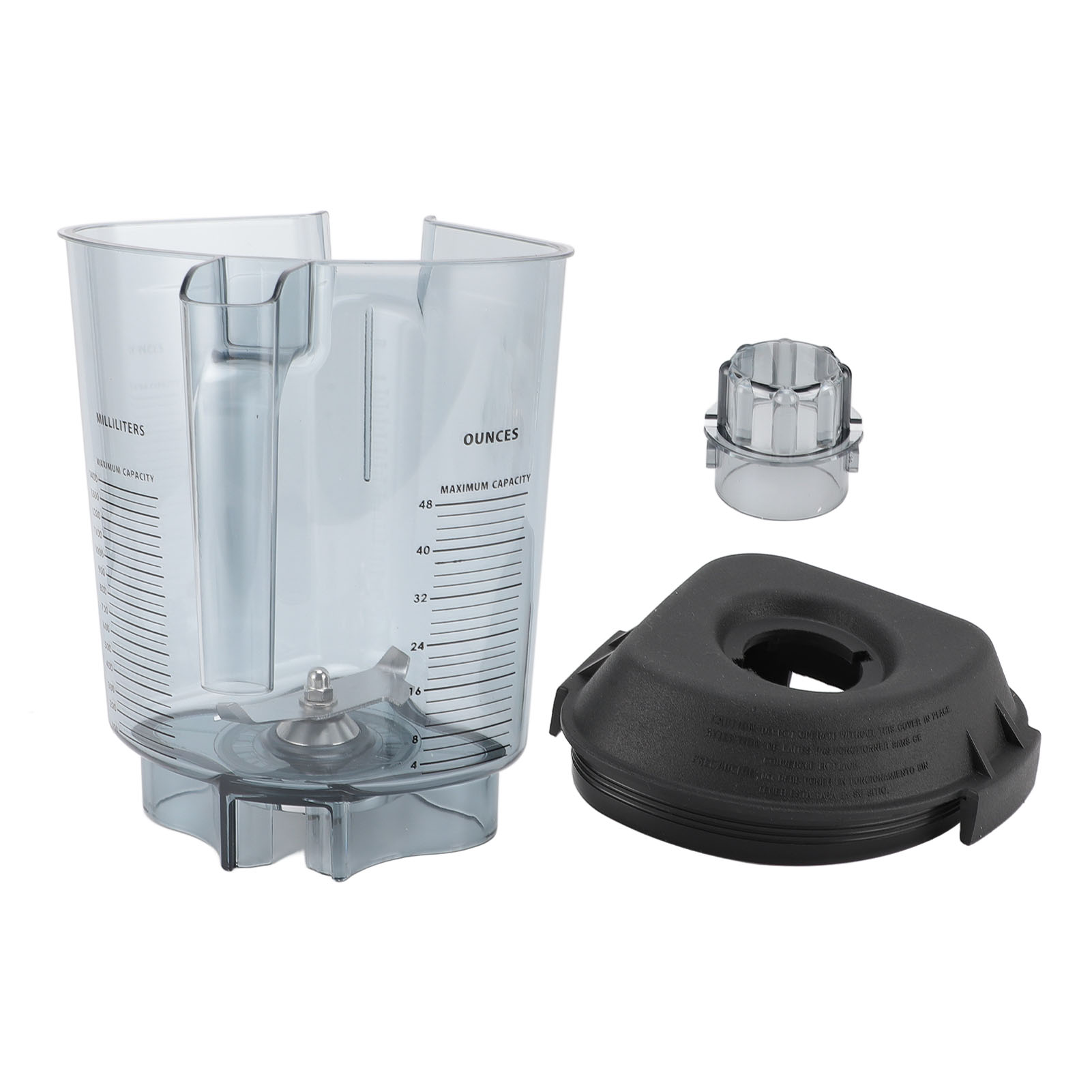 1,4-liter-polycarbonatschüssel Mit Edelstahlklingen Für Einfache Handhabung.