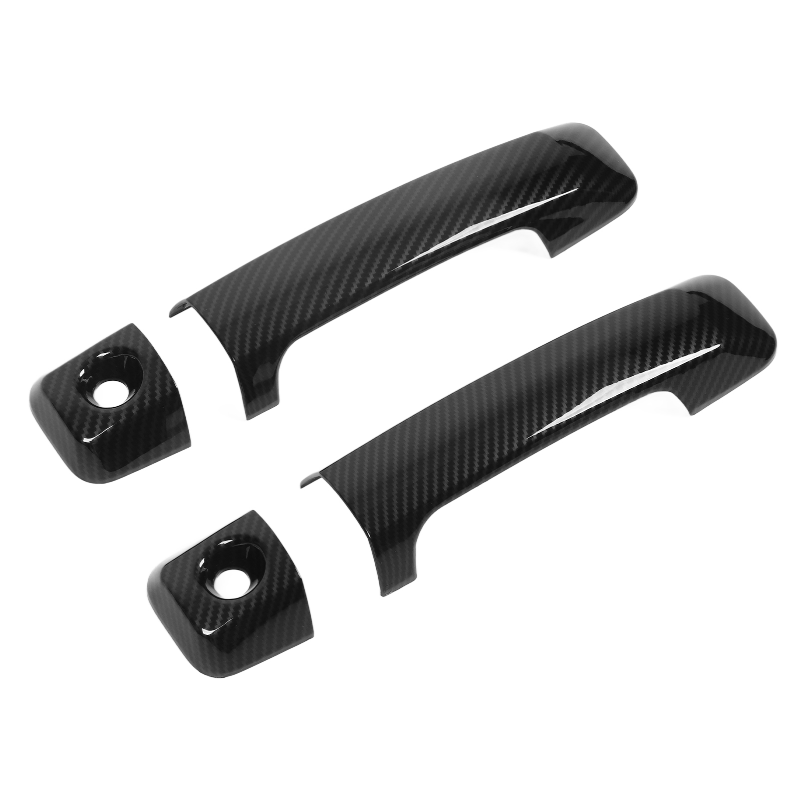 Türgriffblende Außen, Carbonfaser-außenverkleidungsaufkleber Für Fj Cruiser Xj10 2007-2021 4 Stück.