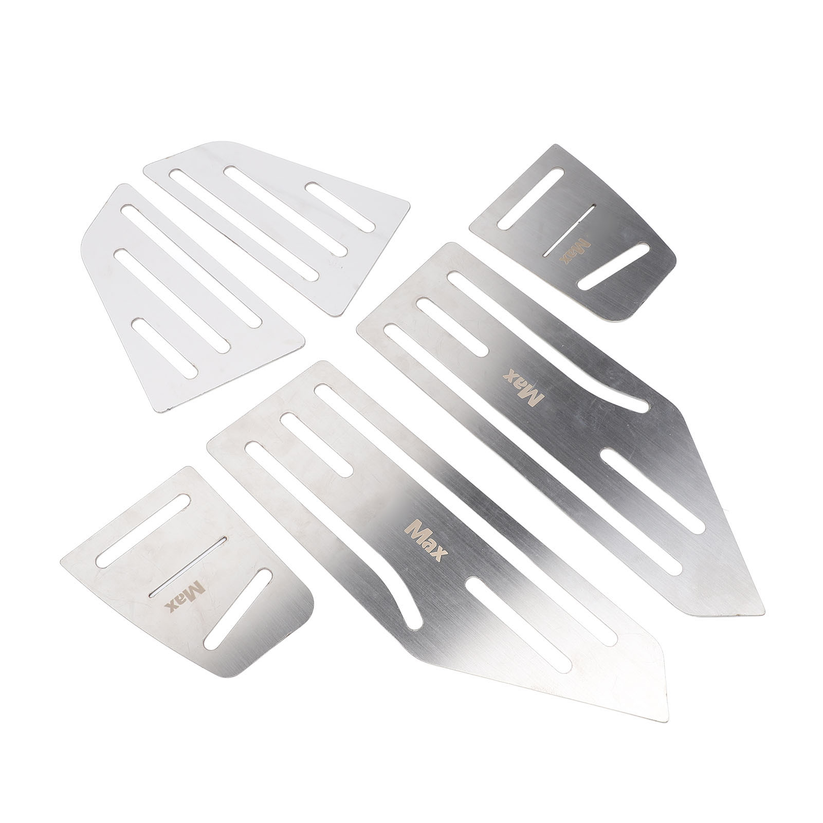 6-teiliges Set Motorradpedale Aus Aluminiumlegierung Für Mehr Komfort Und Verbesserte Stabilität – Ersatzfußrasten Für Voge Sr4max.