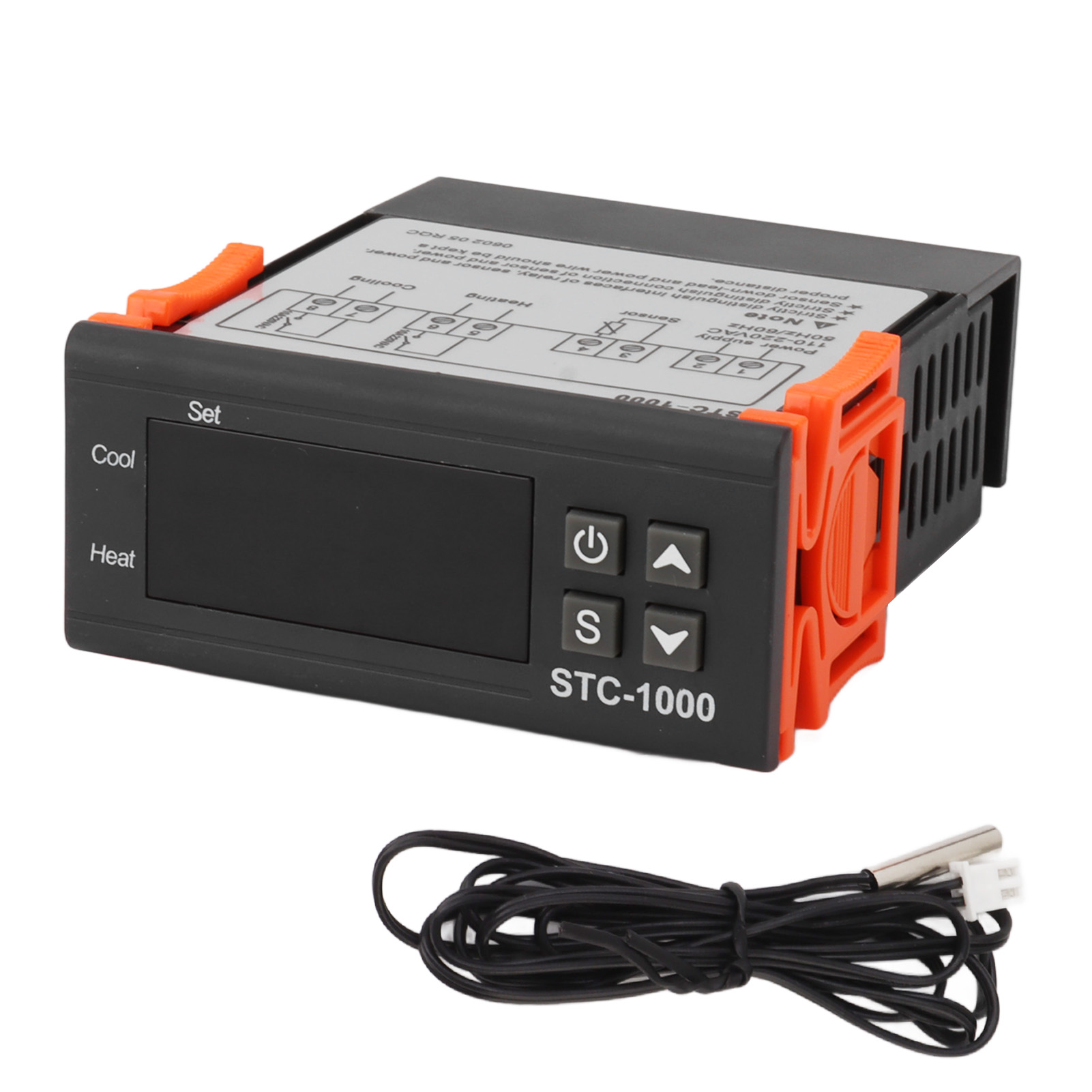 Digitaler Temperaturregler Für Heizung Und Kühlung, Intelligentes Reglermodell Mit Empfindlichkeitssensor, 110v-220v.