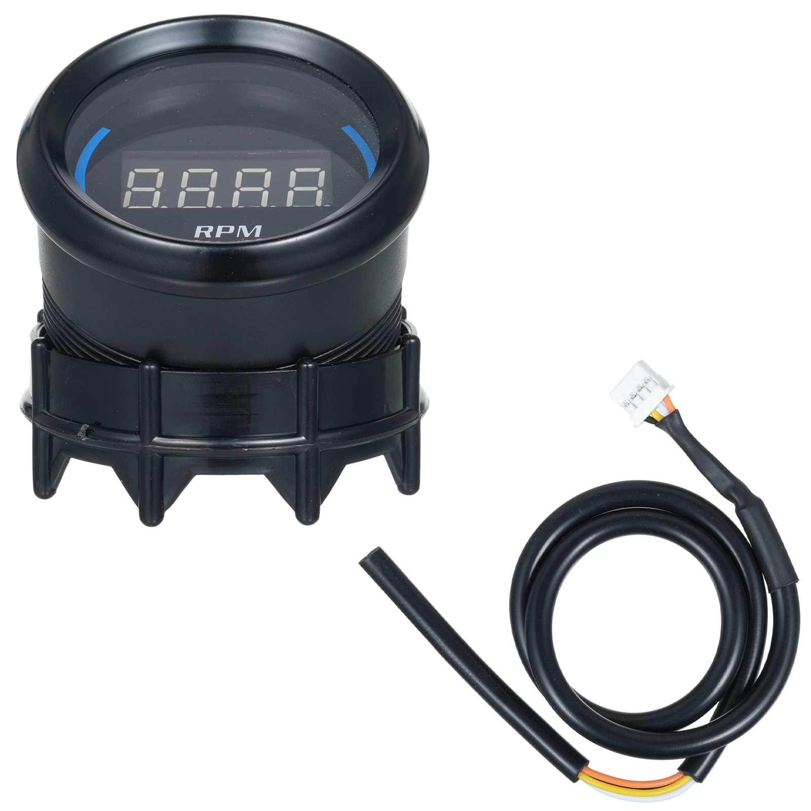 2" (52 Mm) Led-digital-drehzahlmesser Für Pkw, Suvs Und Lkw Mit 0-9000 U/min-anzeige.