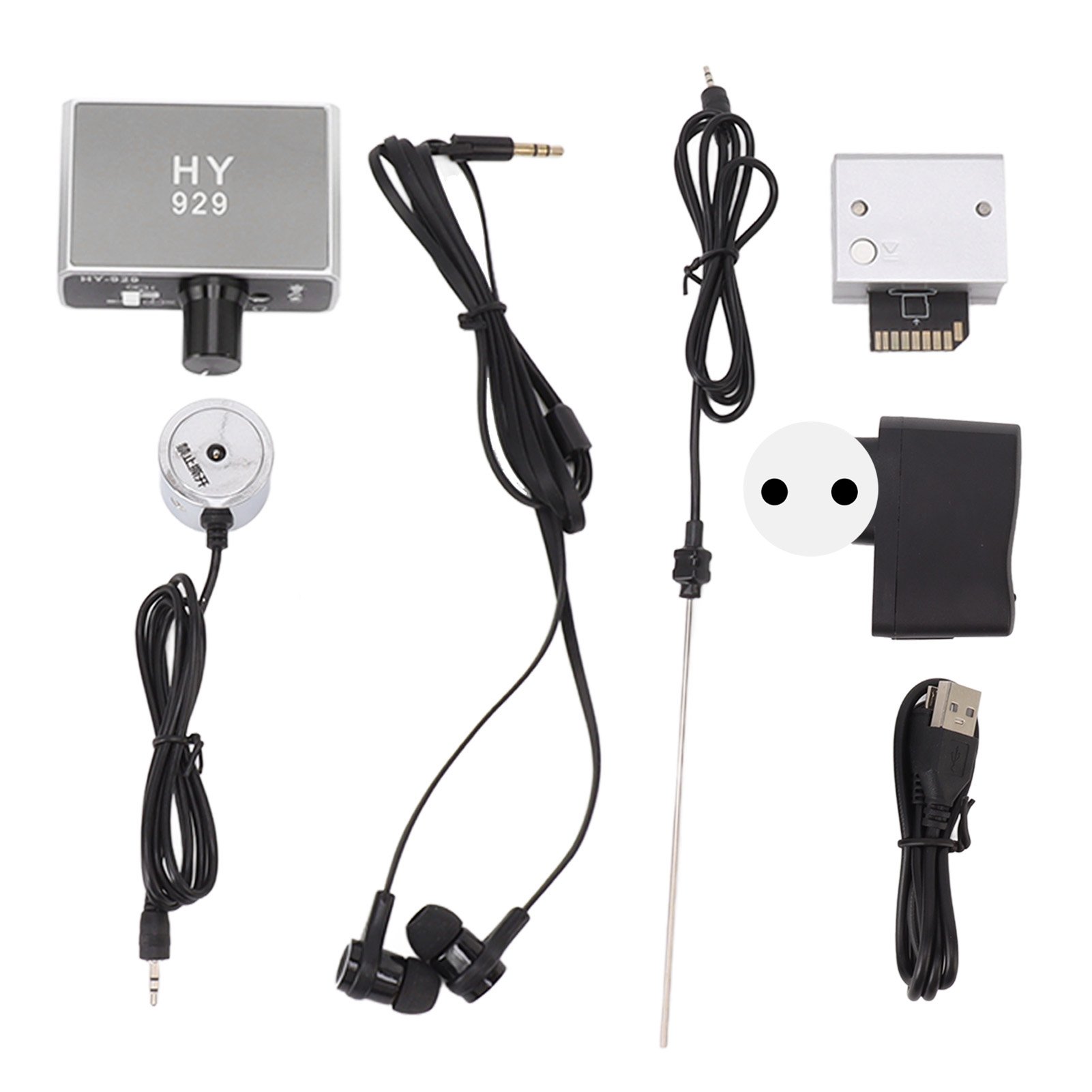 Professioneller Usb-wasserrohrlecksucher, Lecksuchgerät Für Sanitärinstallationen, 100–240 V Eu-stecker