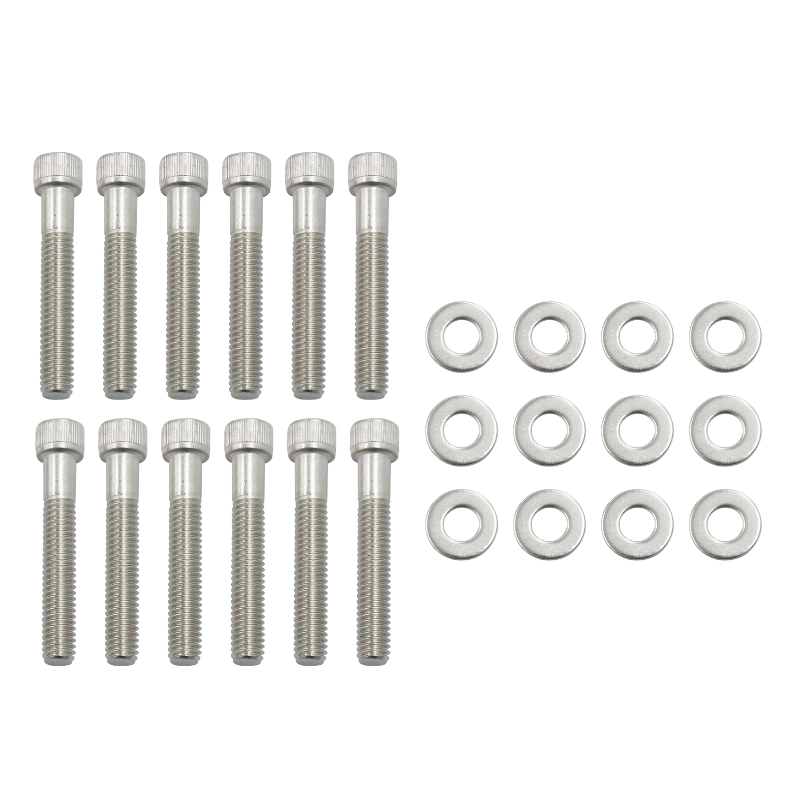 Sbf Edelstahl-ansaugkrümmer-schraubensatz Als Ersatz Für Ford 289 302 5.0l 351w Small Block Motoren