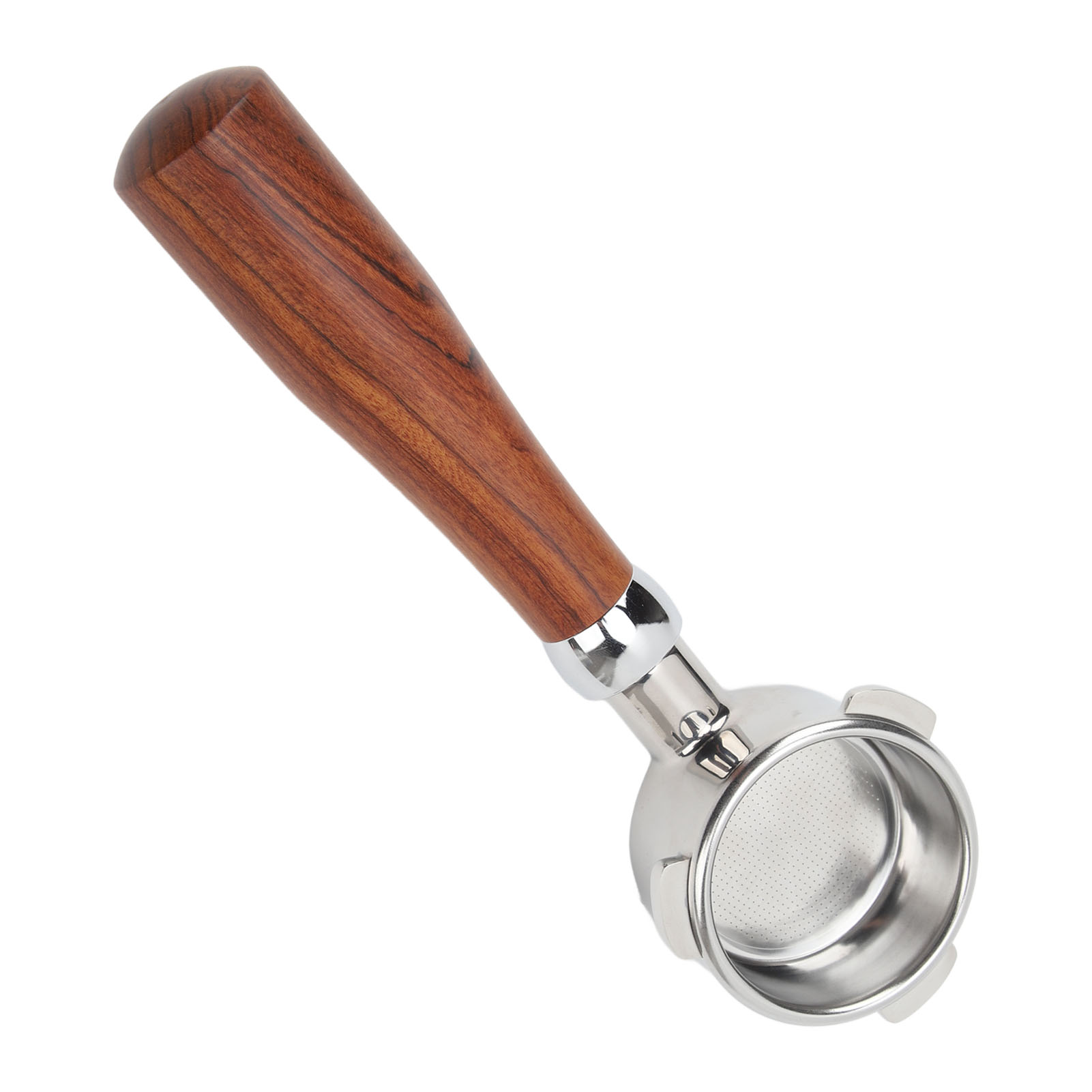 Bodenloser Edelstahl-siebträger Für Breville Series 8 Kaffeemaschinen, 54 Mm, Rundes Modell E, Siam Rosewood.