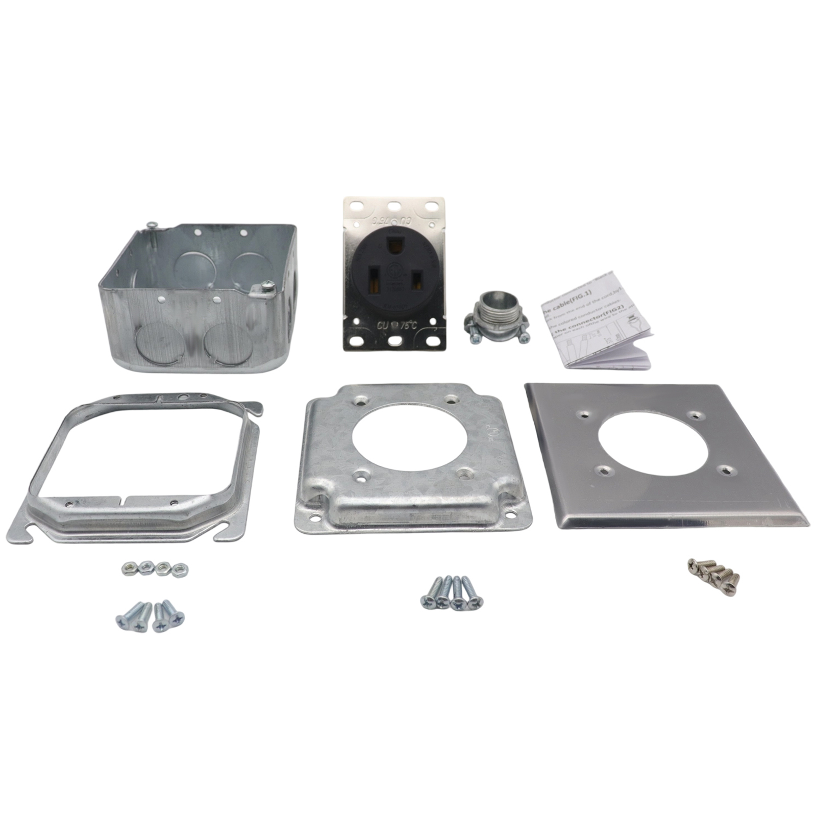 Nema 6-50r 50a Steckdose, Geeignet Für Schweißgeräte, Plasmaschneider, Elektroherde, Trockner Und Mehr, Aufputz- Oder Unterputzmontage.