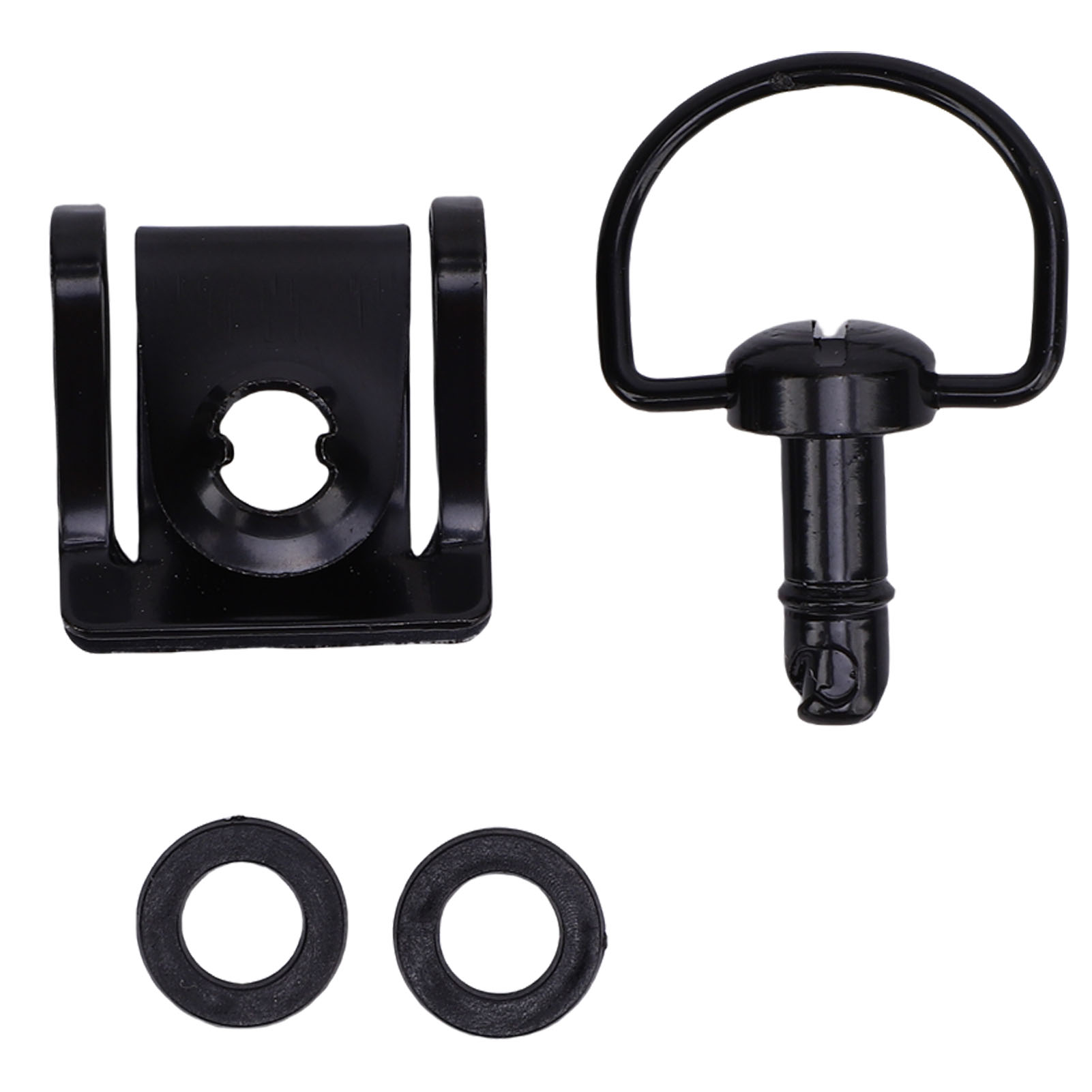 Motorrad-rennsport-befestigungselemente, Schnellverschluss-d-ring, 17-mm-verkleidungsschrauben Schwarz, Enduro-stehbolzen