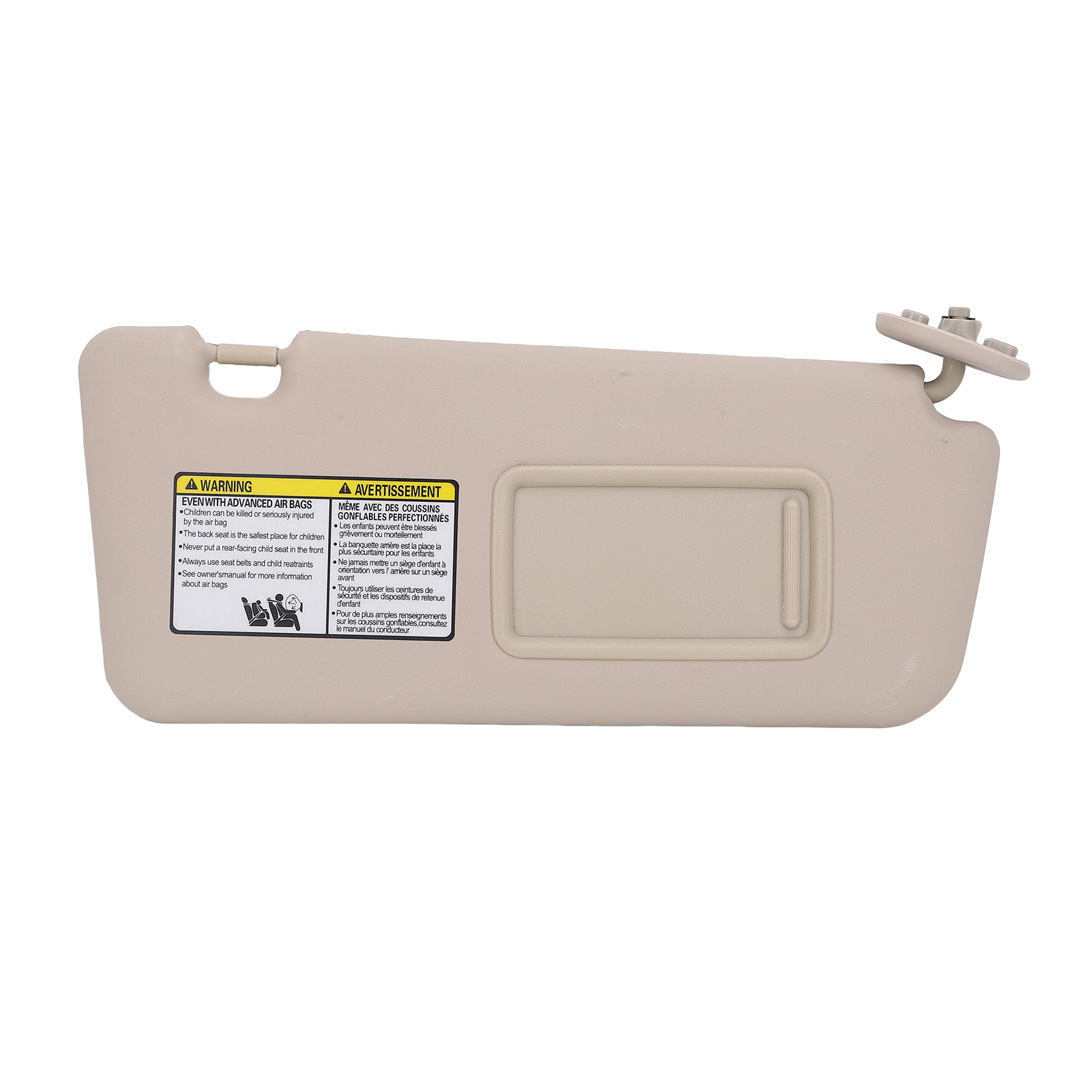 Sonnenblende Für Beifahrerseite Mit Elegantem Make-up-spiegel Für Rav4 2004-2005, Beige, Teilenummer 74310 42370 A0