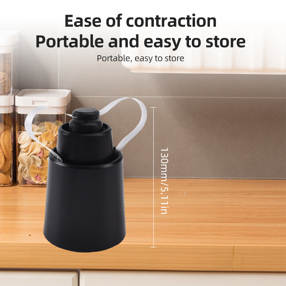 Tragbarer, Wiederaufladbarer Teleskop-tischventilator Für Drinnen Und Draußen, Ideal Für Grillabende, Veranstaltungen Und Restaurants, Schwarz.