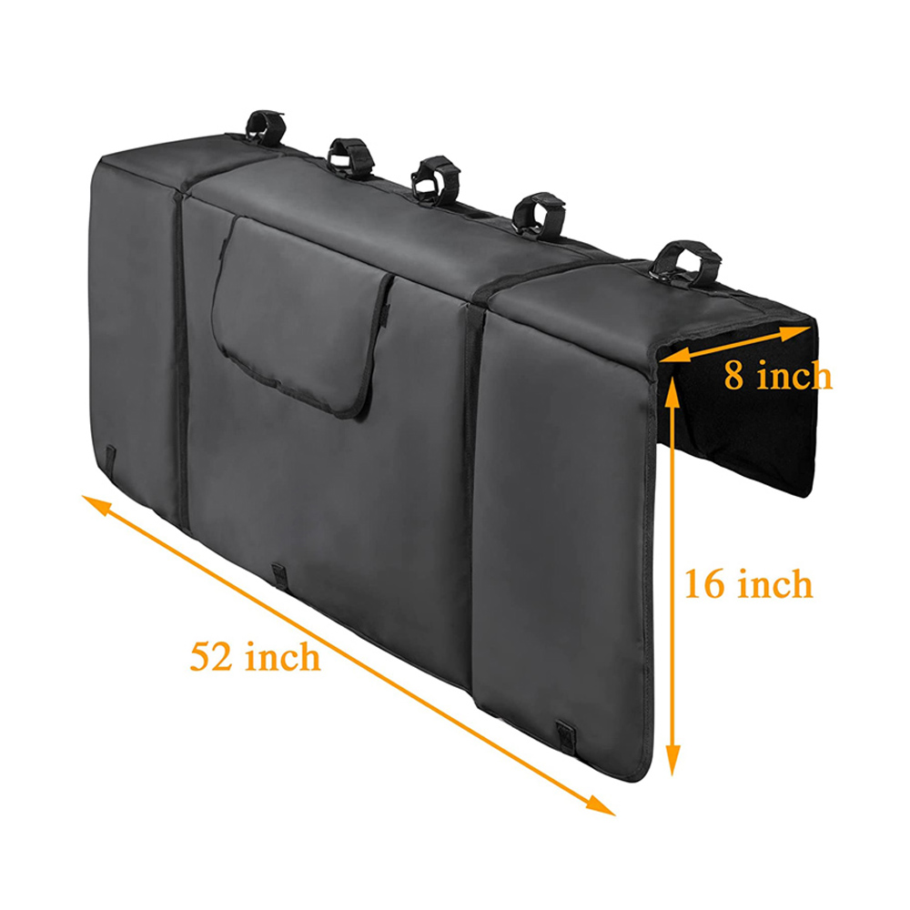 Heckklappenabdeckung Für Mountainbikes, Schützt Den Transport Von Bis Zu 5 Fahrrädern Und Verfügt Über 2 Werkzeugtaschen.