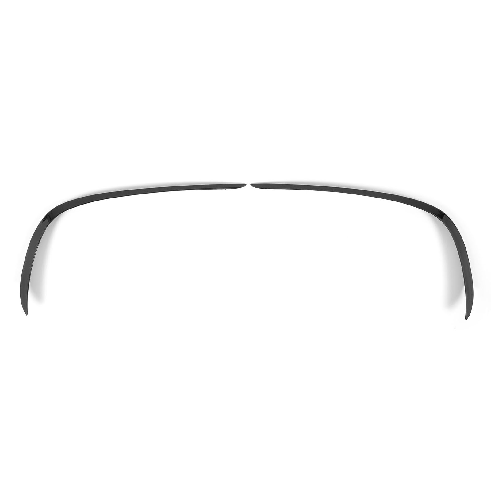 1 Paar Frontstoßstangenlippe Splitter Diffusor Diffusor In Hochglanzschwarz Als Ersatz Für Mercedes-benz Gle W166 Amg-line C292