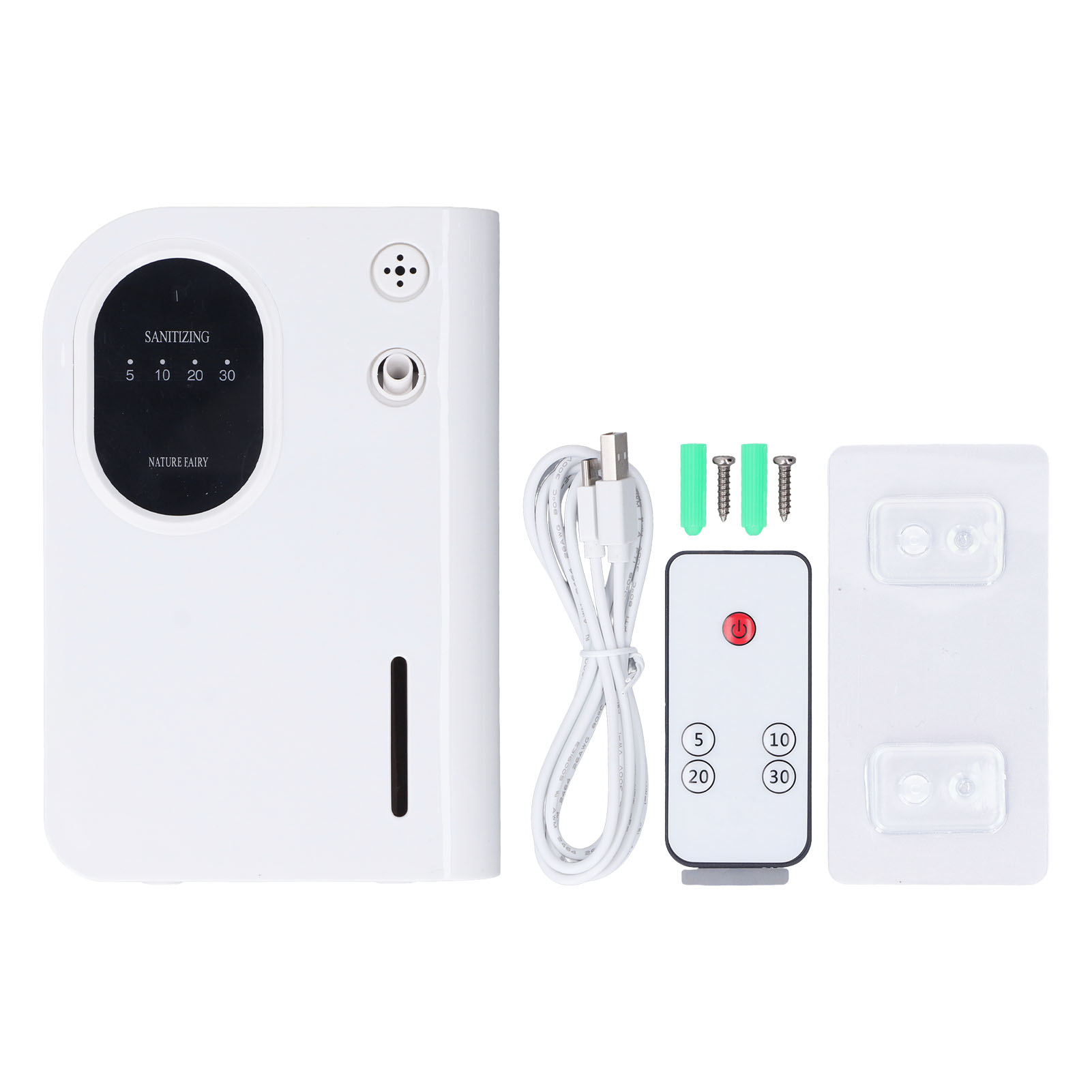 Intelligenter Aroma-diffusor, Usb-ladegerät, Fernbedienung, 100 M³, 160 Ml, Leise, Für Hotels, Wohnungen Und Büros.