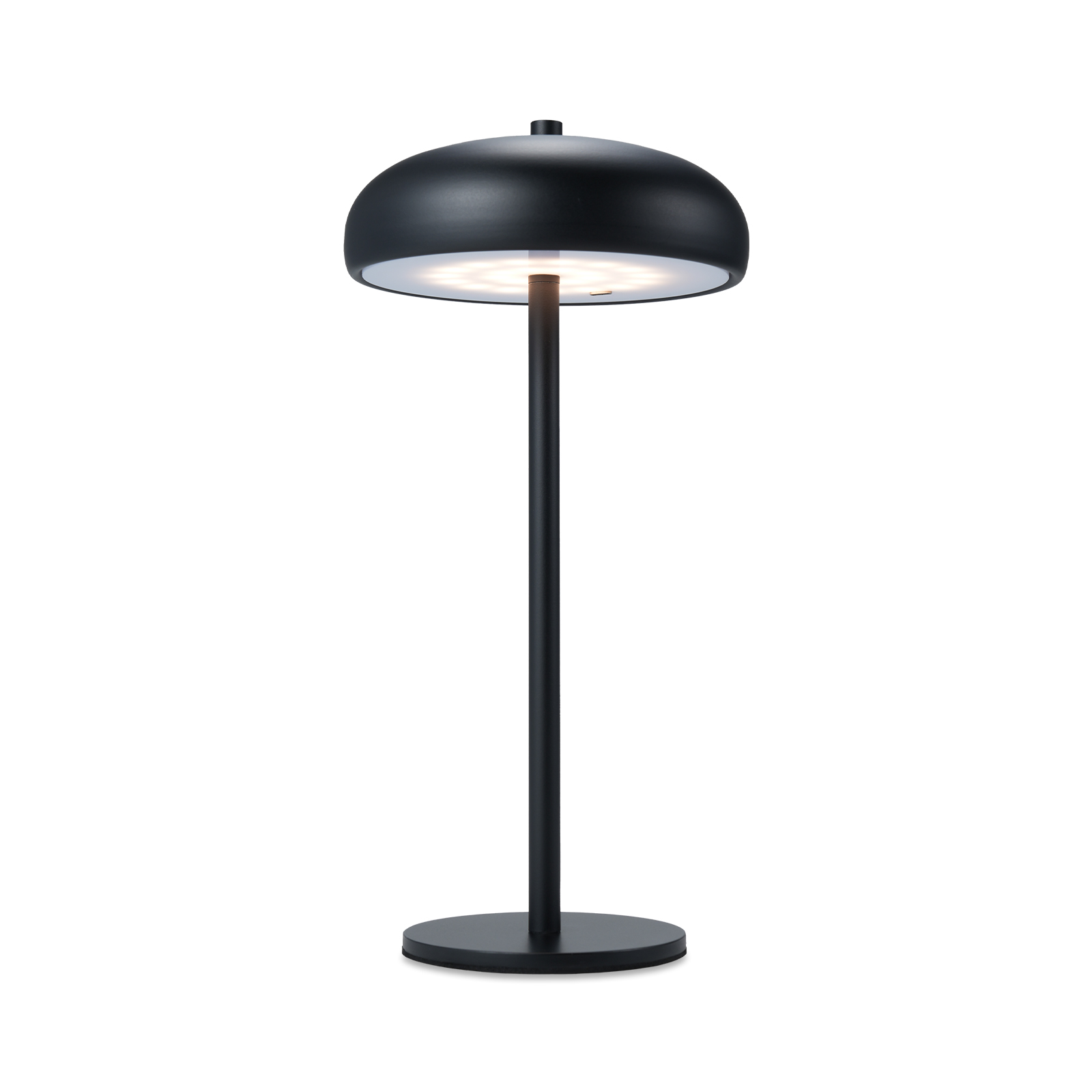 Pilzförmige Tischleuchte, 5 W, 150 Lumen, Ideal Für Wohnzimmer, Schlafzimmer Und Nachttisch, Mit Dimmer Für Umgebungslicht, Augenschutz, Eingebautem 3600-mah-akku Und 3 Farbtemperaturen (kaltweiß/warm
