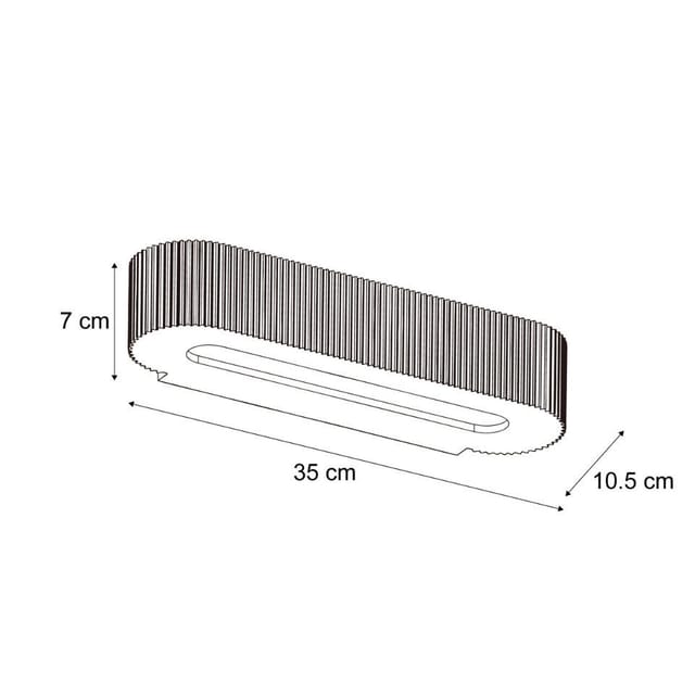 Qazqa Wandleuchte Plaster, ohne Leuchtmittel, E14, Weiß, Skandinavisch, Gips, 2-flammig