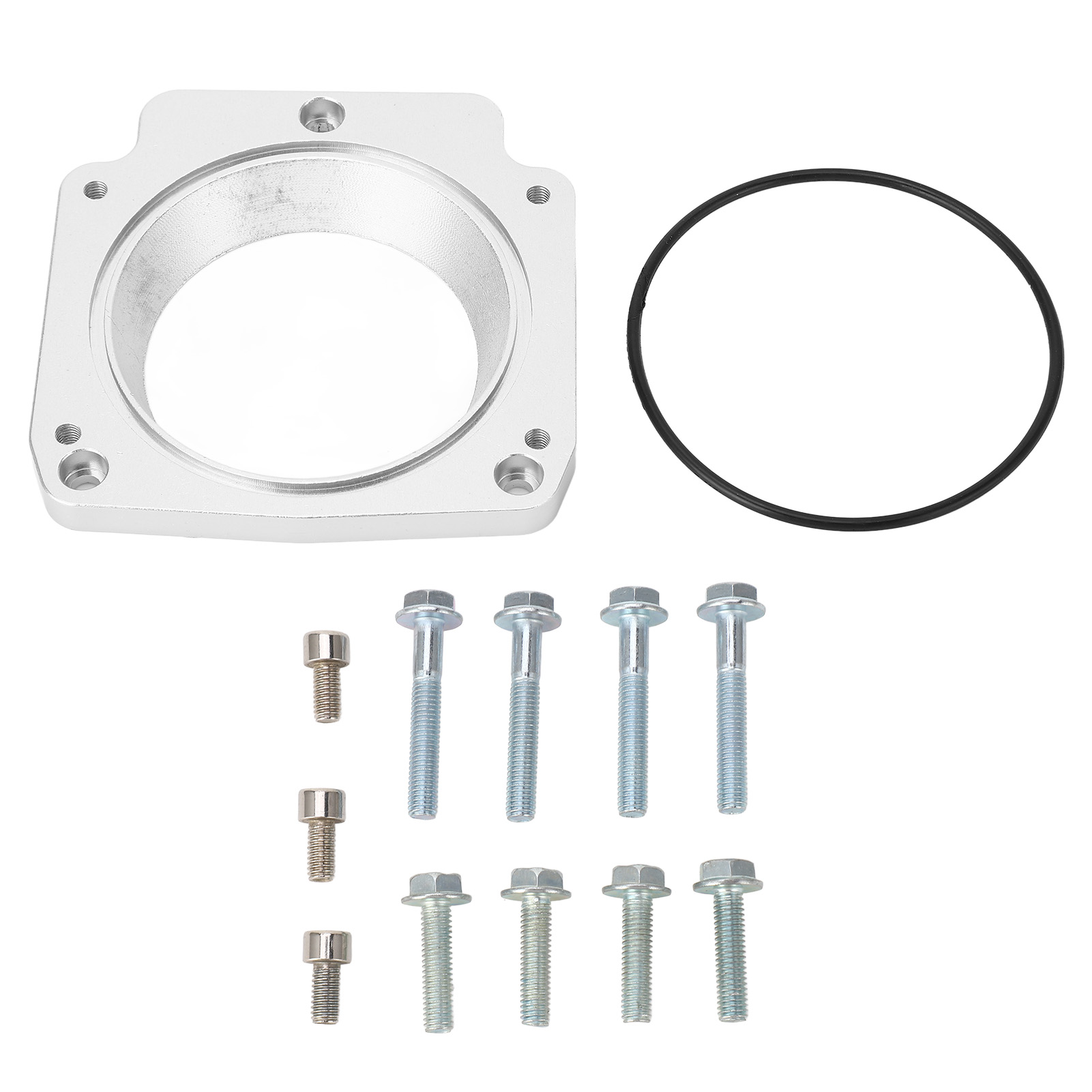 Drosselklappenadapter Von 3 Auf 4 Schrauben, Passend Für Lm7, Lr4, Lq4, 4,8l Bis 6,0l Dbc Motoren Mit 77mm Bohrung, Verbessert Die Ansaugkrümmerleistung.