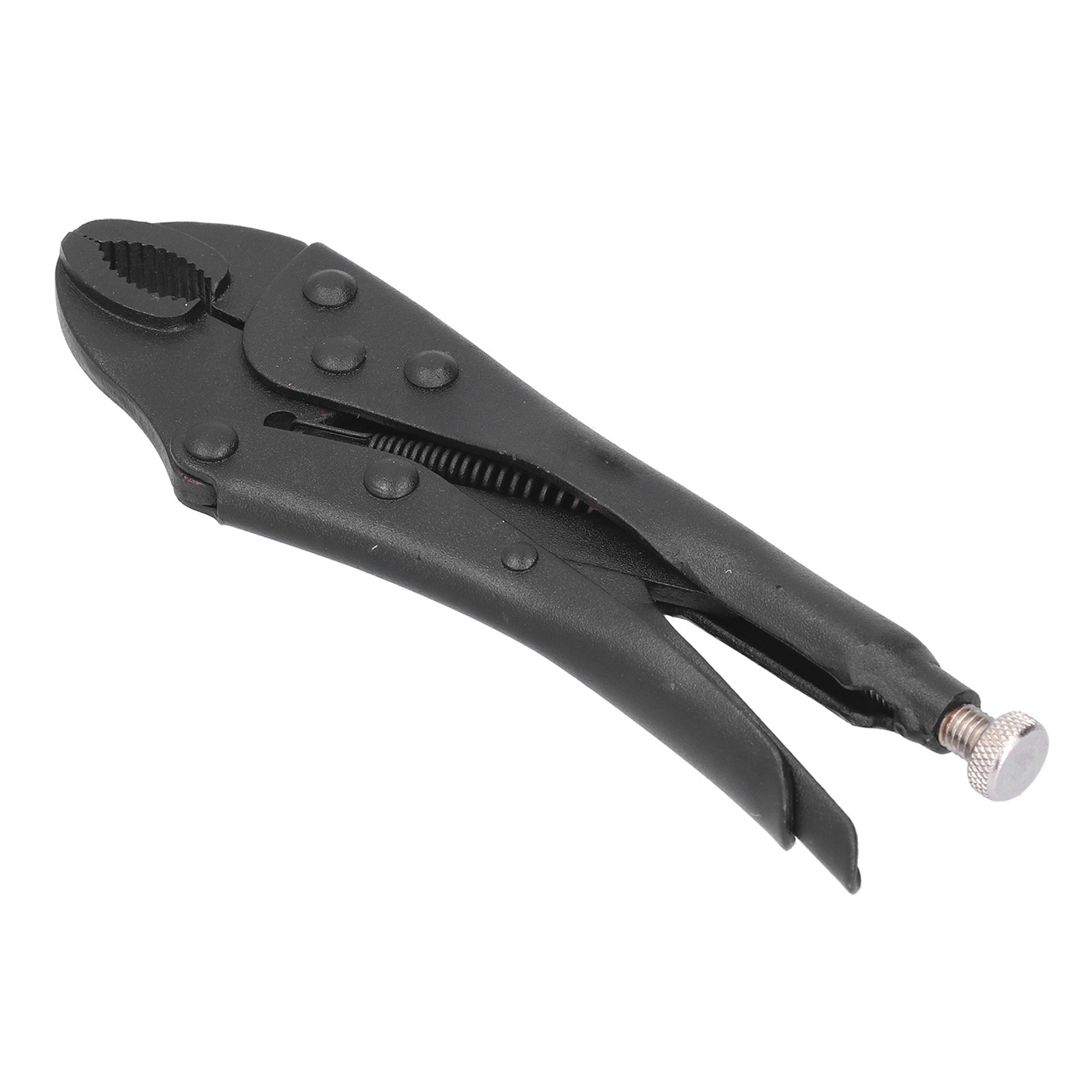 Rundmaul-verriegelungszange – Hochleistungszange – Verstellbare Gebogene Backen – Kohlenstoffstahl – 25 Cm (sk-127-10)