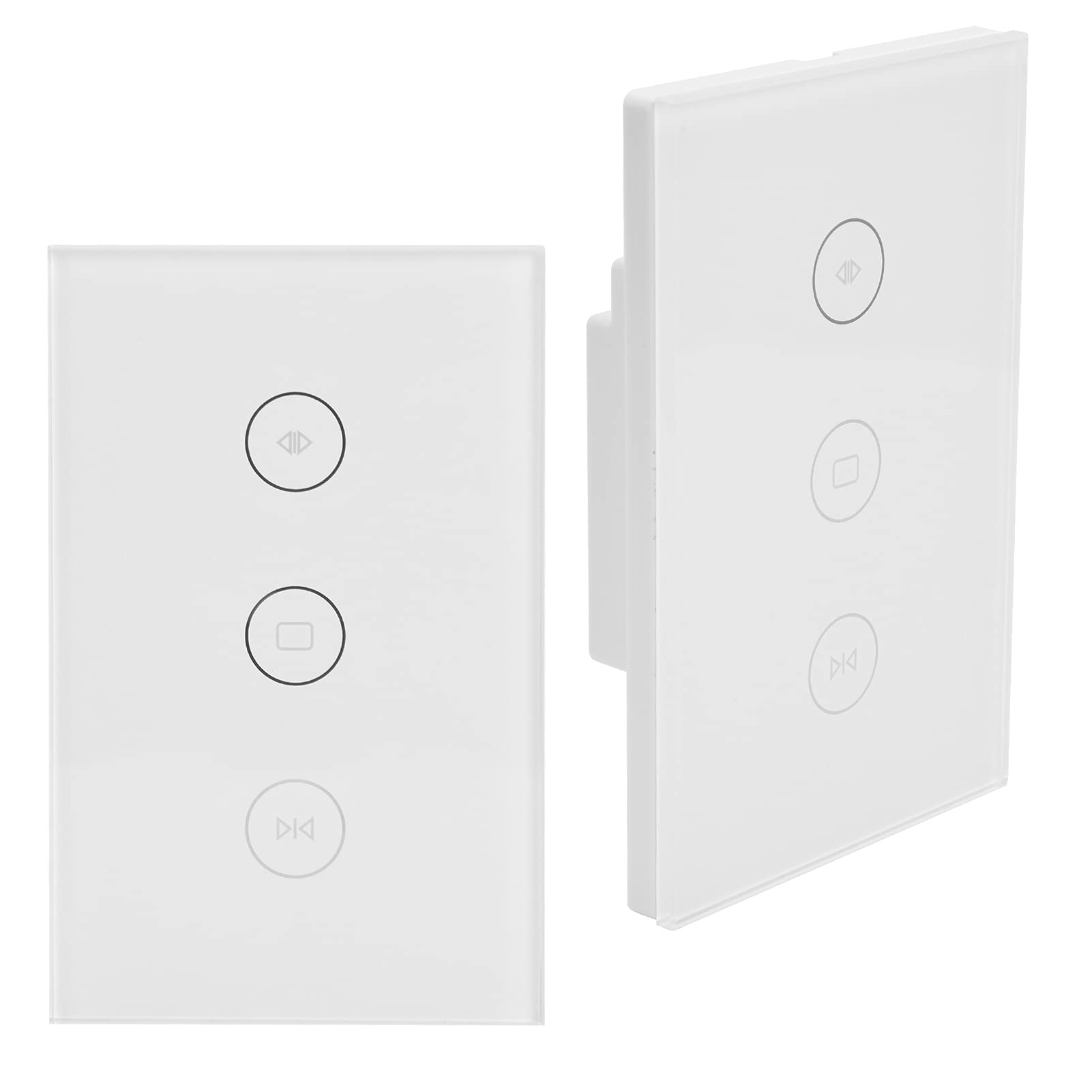 Vorhangschalter, Us 100-240v Synchron-touch-schalter Mit Schraube Für Büro, Zuhause Und Schlafzimmer.