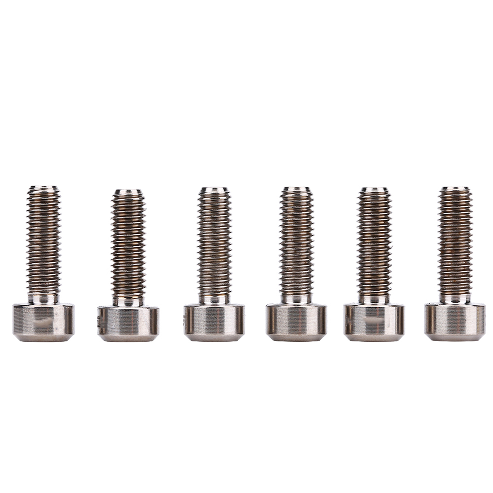 6-teiliges Set M516mm Befestigungsschrauben Für Mountainbike-vorbauten Aus Titanlegierung (titan).