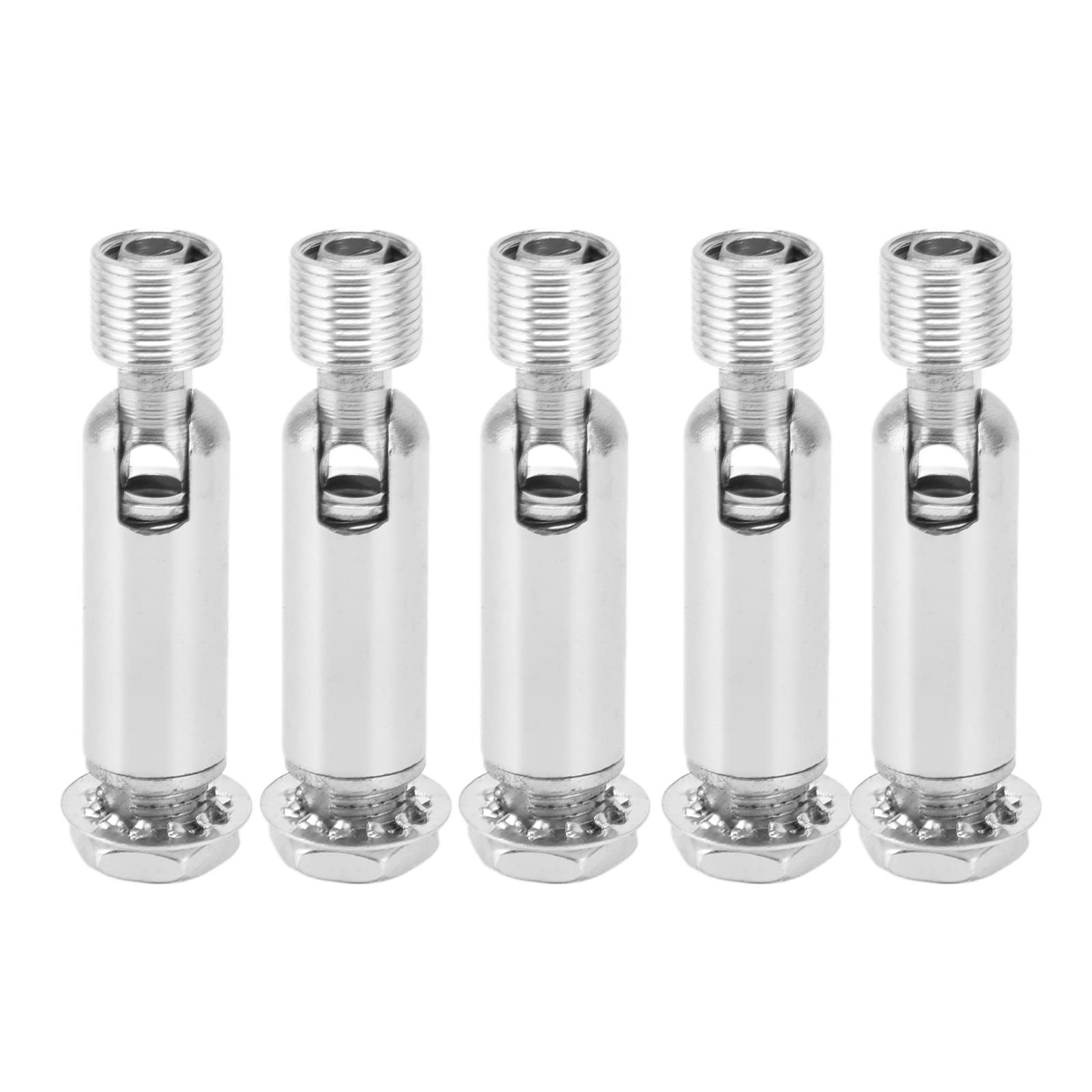 Set Mit 5 M10-winkeladaptern Für Deckenleuchten – 180° – Chrom – Zur Aufhängung Von Kronleuchtern – Zubehör