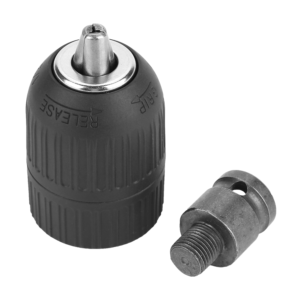 13-mm-schnellspannbohrfutter, 1/2"-schnellspann-gewindeadapter Für Schlagschrauber, 20-teilig