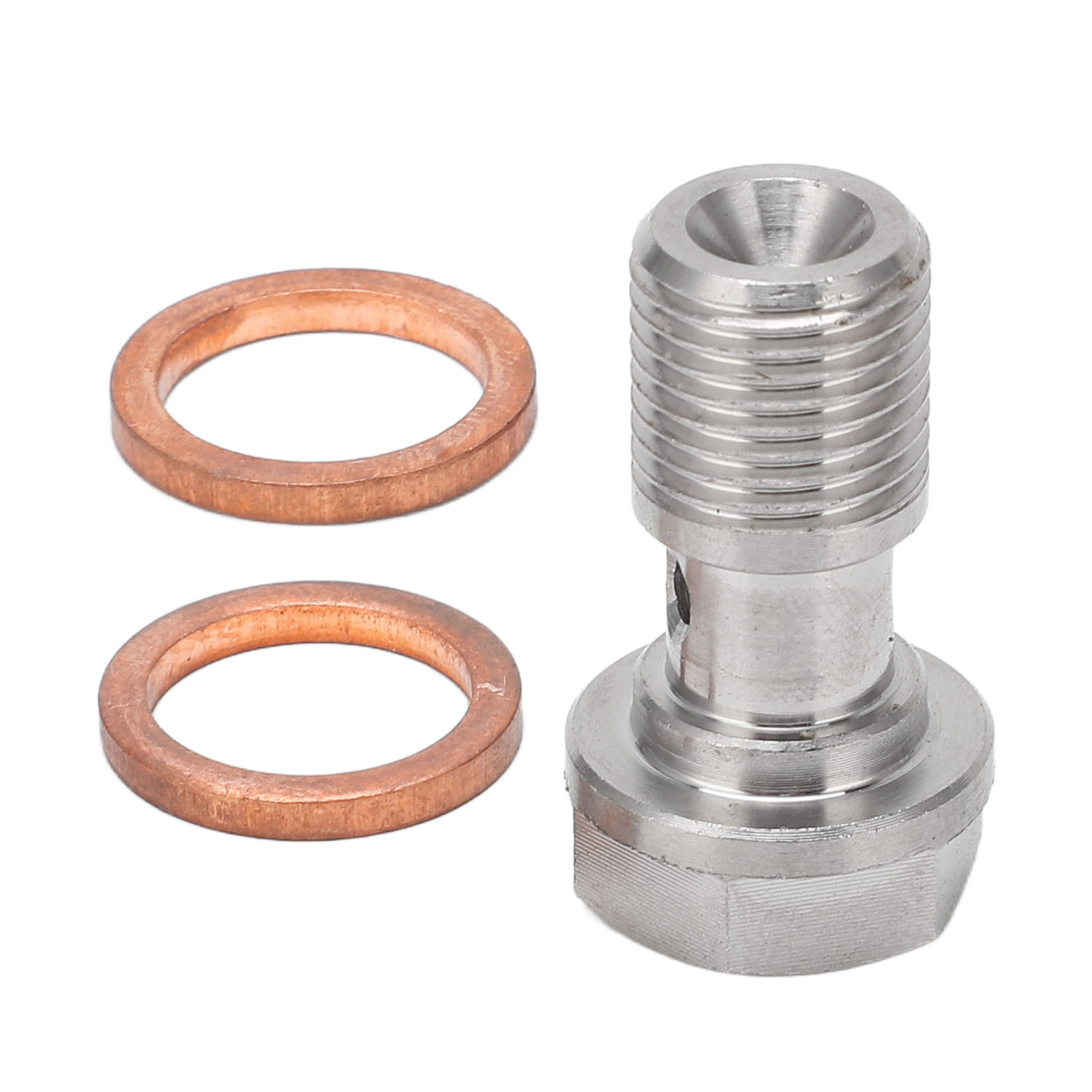 7/16"in24 Hohlschraube Mit 1,5 Mm Edelstahl-drossel Für Bremsleitungen, Kupplungsleitungen Und Turboölzufuhr.
