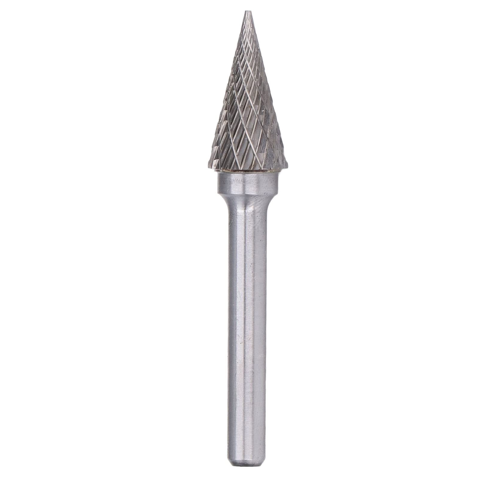 Rotationsfeile – Spitzkegelförmige Gestalt – 6 Mm Schaft – Yg8 Hartmetall – Mx1225